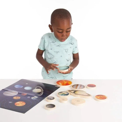 TickiT Wooden Solar System Discs-TickiT Wooden Solar System Discs