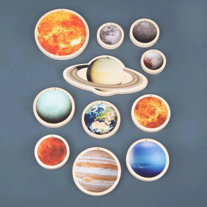 TickiT Wooden Solar System Discs-TickiT Wooden Solar System Discs