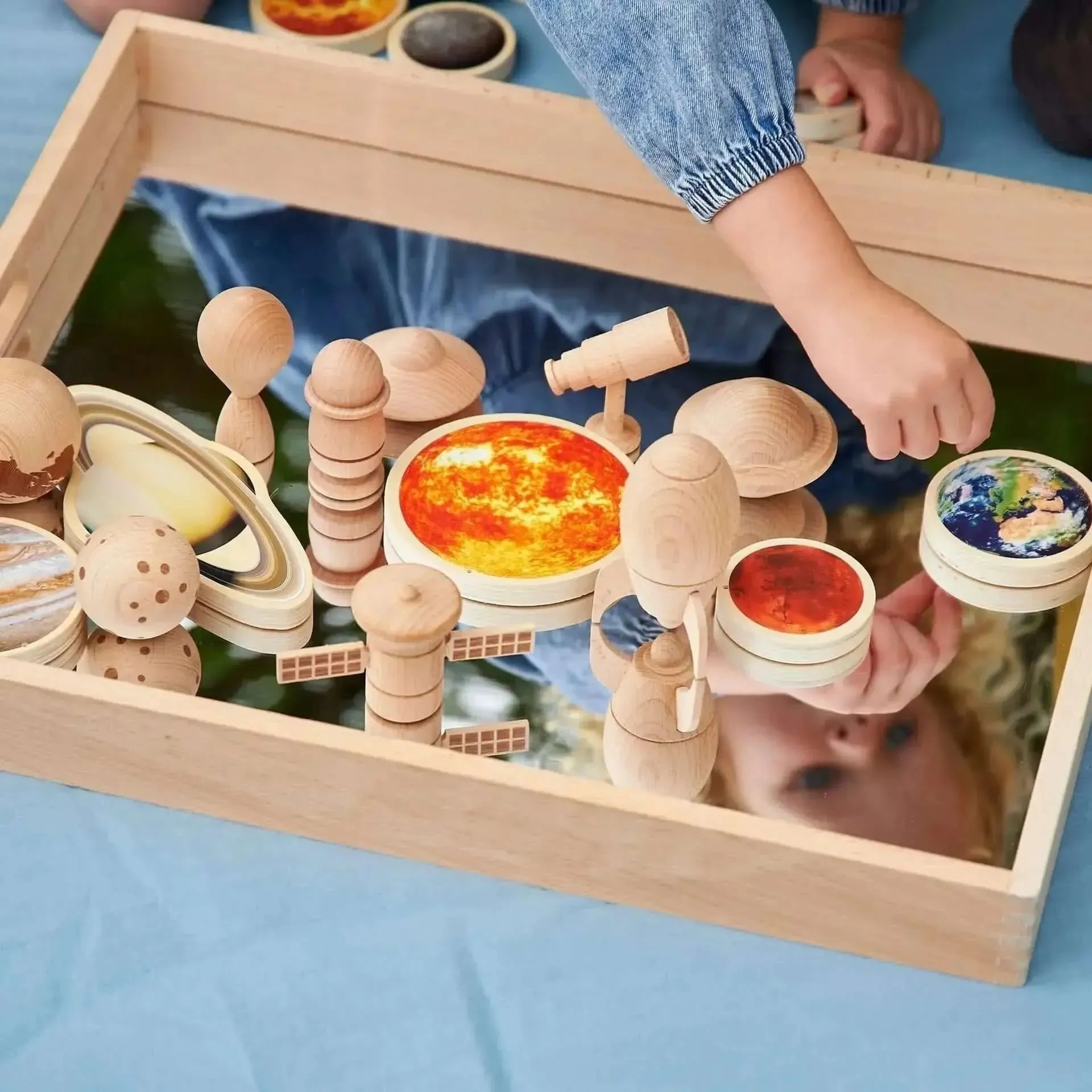 TickiT Wooden Solar System Discs-TickiT Wooden Solar System Discs