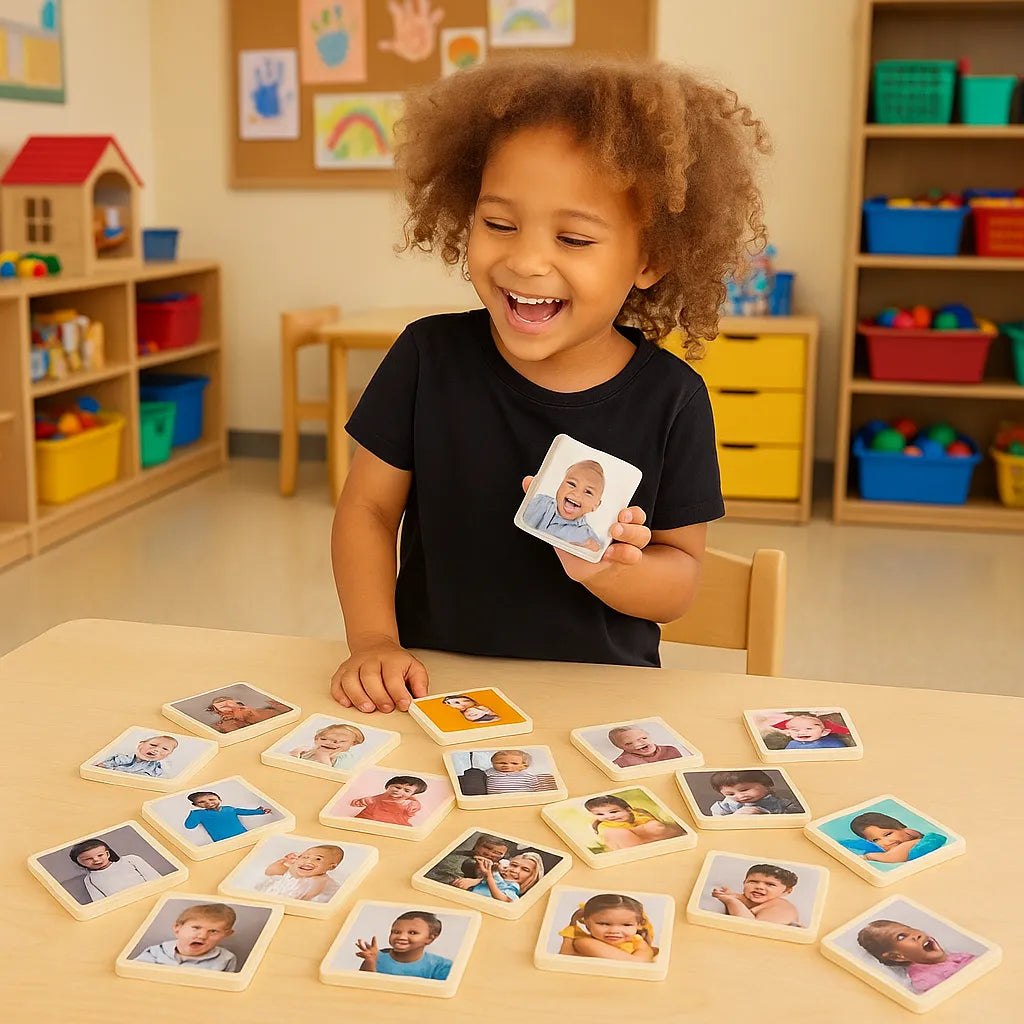 TickiT® My Emotions Wooden Tiles-TickiT® My Emotions Wooden Tiles