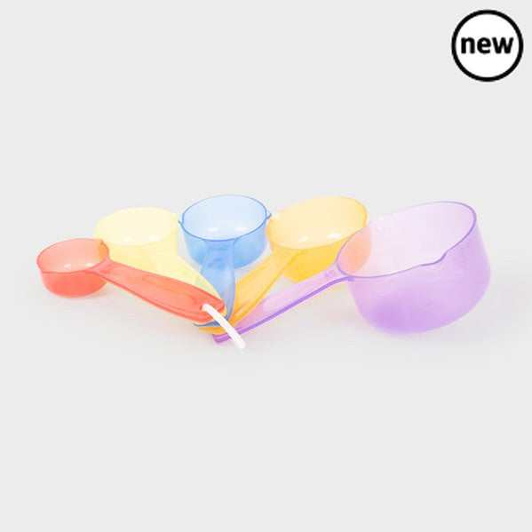 Tickit® Translucent Colour Measuring Cups, Explore the world of imaginative play and early education with our tickit® Translucent Colour Measuring Cups – the perfect companions for your child's adventures in sand and water play. Designed with ease of use in mind, these measuring cups feature simple pouring lips on each side, making them a delight for little hands to hold and manipulate. The Tickit® Translucent Colour Measuring Cups set is made up of five vibrant colors and various sizes, these measuring cup