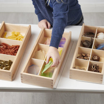 TickiT® Wooden Discovery Boxes-TickiT® Wooden Discovery Boxes