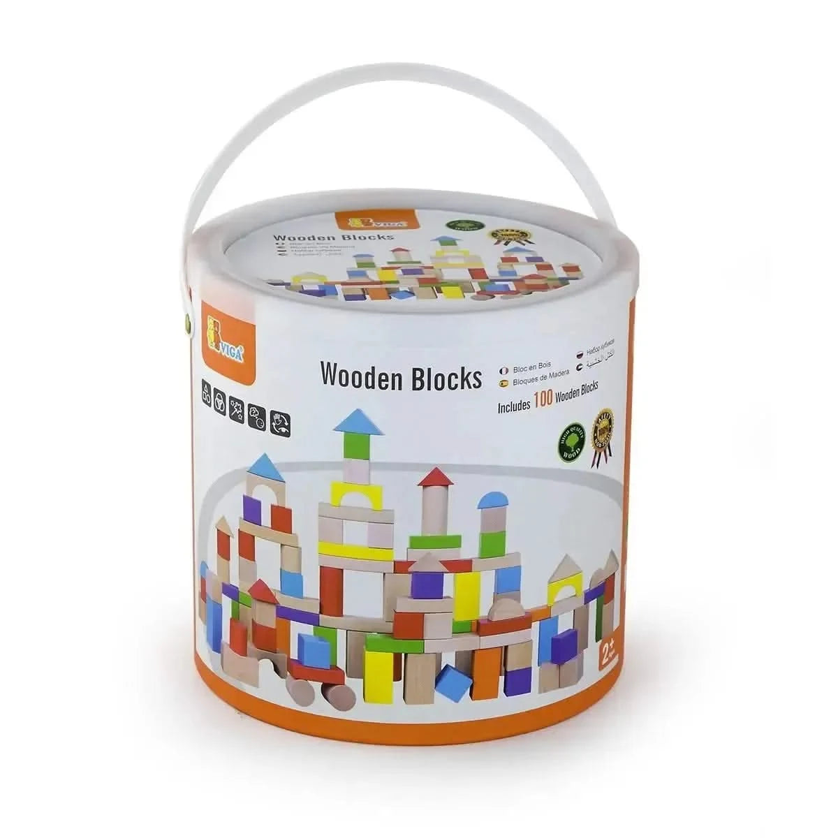 Tidlo 100 Piece Block Set-Tidlo 100 Piece Block Set