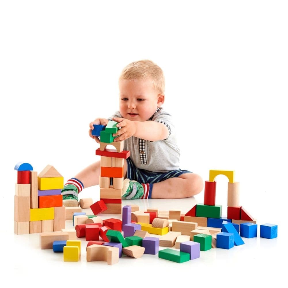 Tidlo 100 Piece Block Set, The Tidlo 100 Piece Block Set is a treasure trove of creative possibilities for young minds. It is meticulously designed to foster imagination, creativity, and problem-solving skills in children, providing a myriad of opportunities for cooperative play and social development. Ideal for children aged 2 years and above, it’s a fantastic way to develop motor skills and stimulate imaginative play. 🌈 Features of the Tidlo 100 Piece Block Set: Versatile Building Blocks: Offers a myriad 