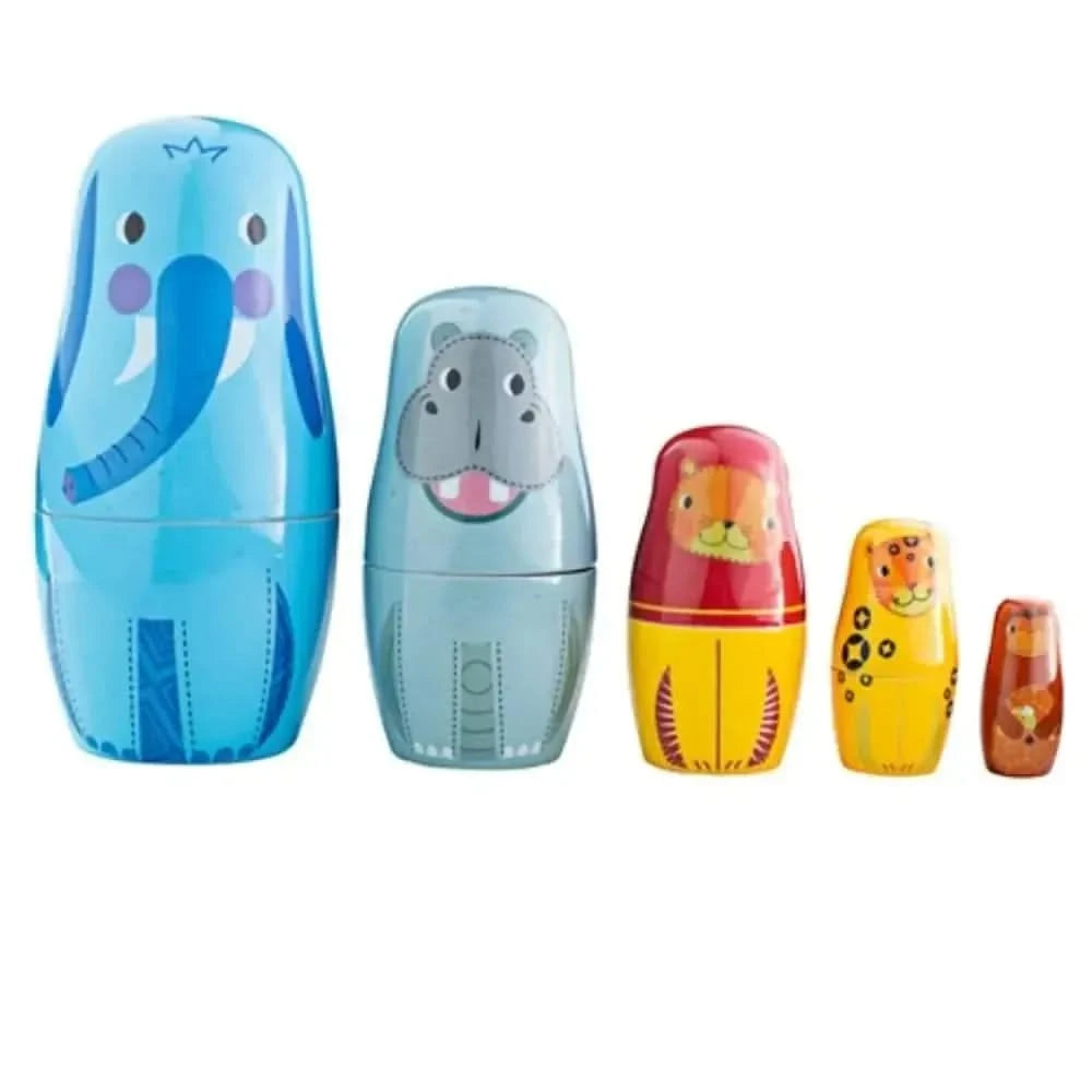 Tidlo Jungle Animal Russian Dolls-Tidlo Jungle Animal Russian Dolls