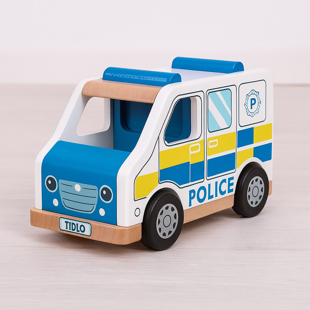 Tidlo Police Van Toy