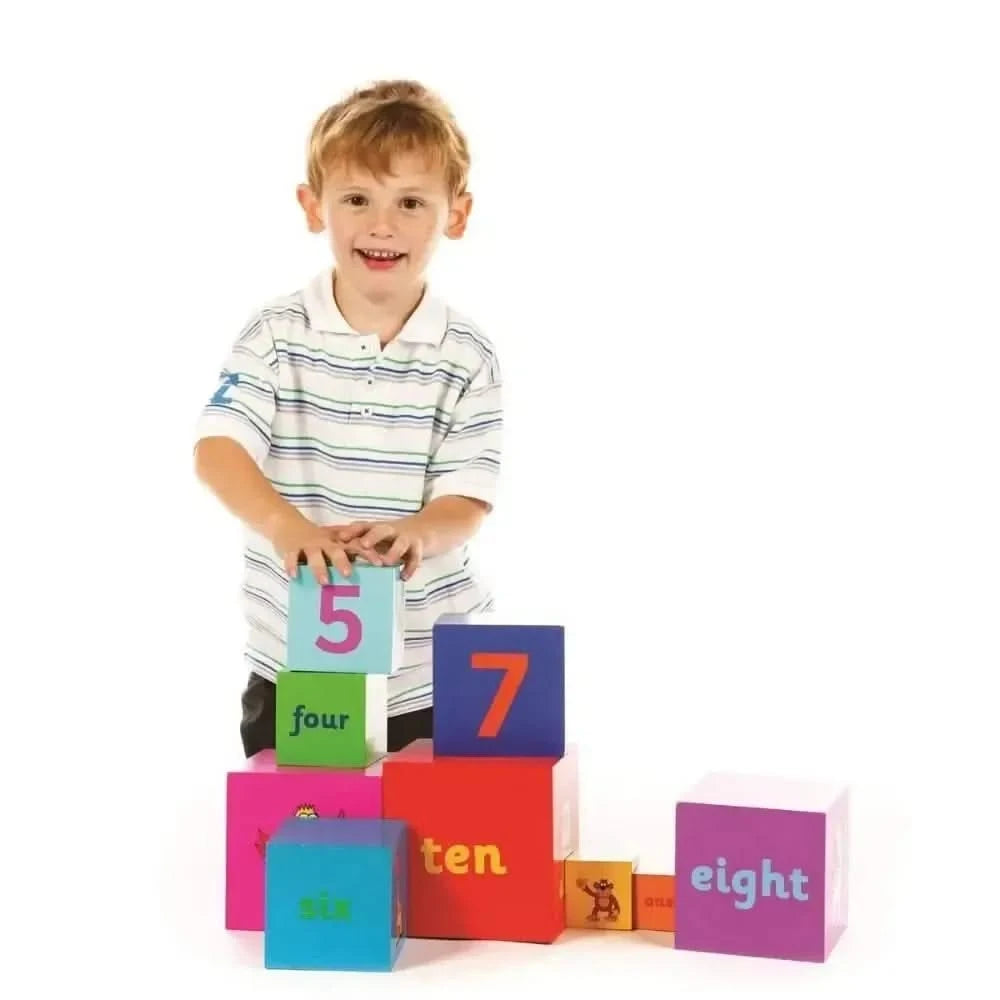Tidlo Rainbow Stacking Cubes-Tidlo Rainbow Stacking Cubes