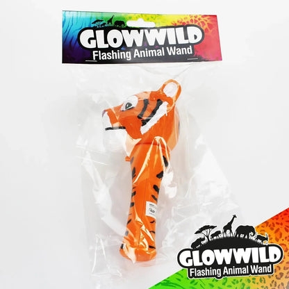 Tiger Mini Light Up Animal Wand 7"-Tiger Mini Light Up Animal Wand 7"
