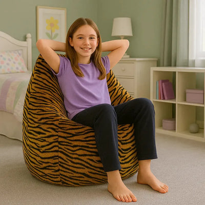 Tiger Print Slouch Bag-Tiger Print Slouch Bag