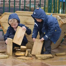 Timber Skip with Cover-Timber Skip with Cover