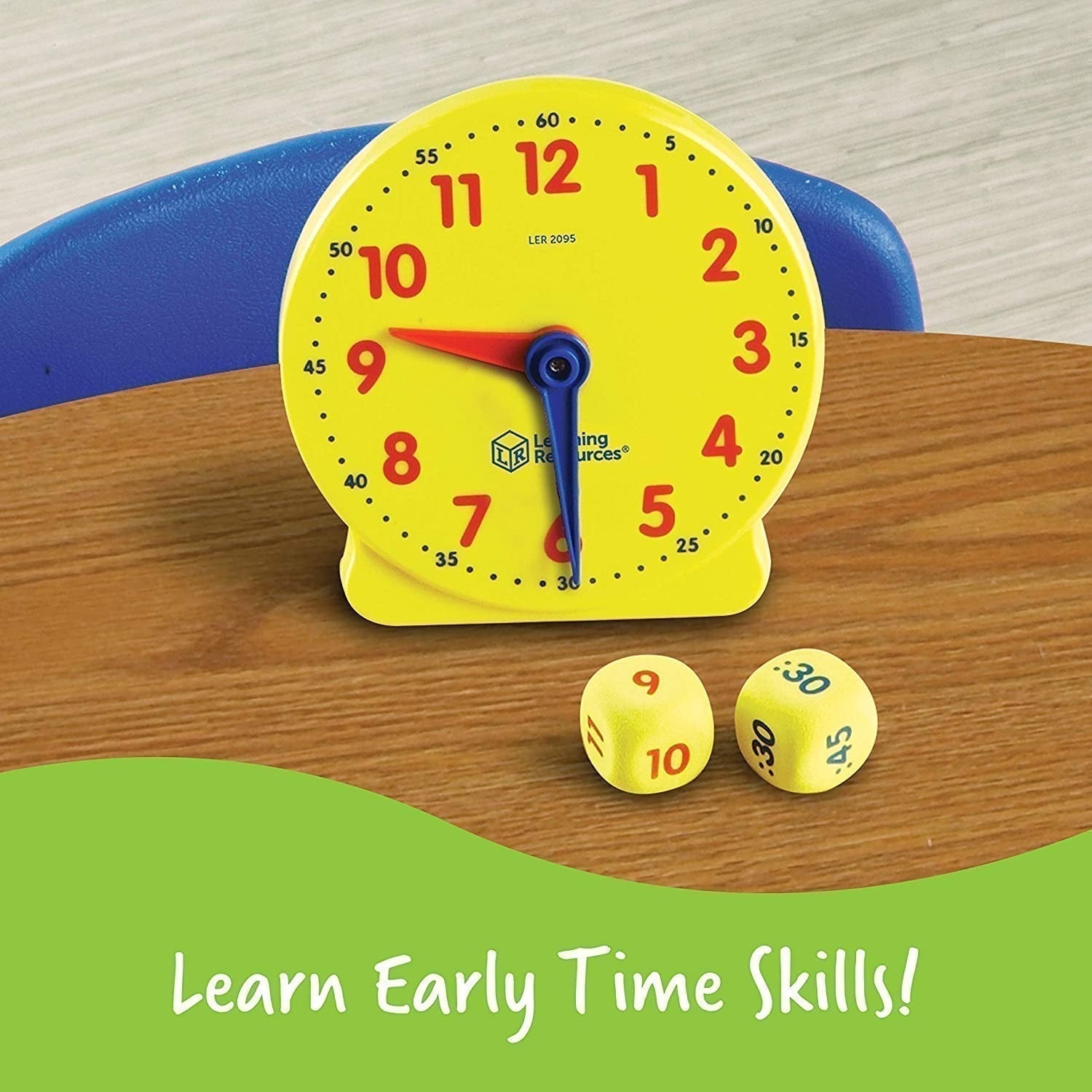 Time Activity Set, The Time Activity Set helps young learners to master time telling with these fun, hands-on activities and teaching resources. It’s time to learn all about time. Help your class build time-telling skills with this classroom-ready activity set that’s ideal for small group play. Everything you need to teach time in just one box! Features digital and analogue time formats Activities support beginners, intermediate and more advanced learners Contains wipe-clean components for use time and time