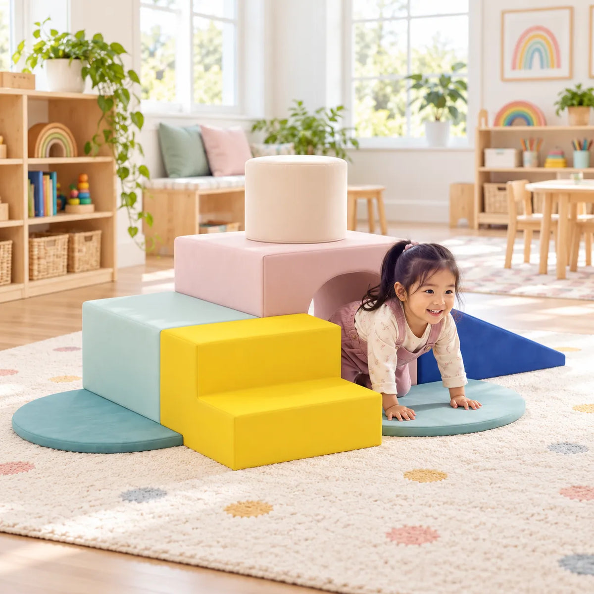 Toddler 8 Piece Soft play Set-Toddler 8 Piece Soft play Set
