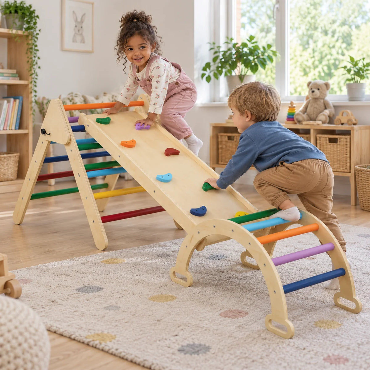 Toddler Climbing Frame Large-Toddler Climbing Frame Large