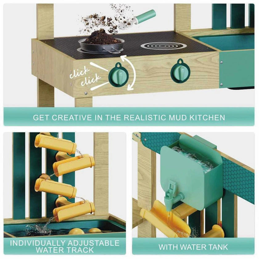 TOPBRIGHT Mud Kitchen-TOPBRIGHT Mud Kitchen