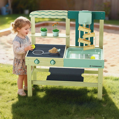 TOPBRIGHT Mud Kitchen-TOPBRIGHT Mud Kitchen