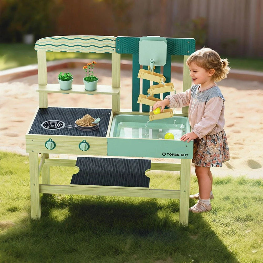 TOPBRIGHT Mud Kitchen-TOPBRIGHT Mud Kitchen