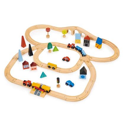 Town Train Set-Town Train Set