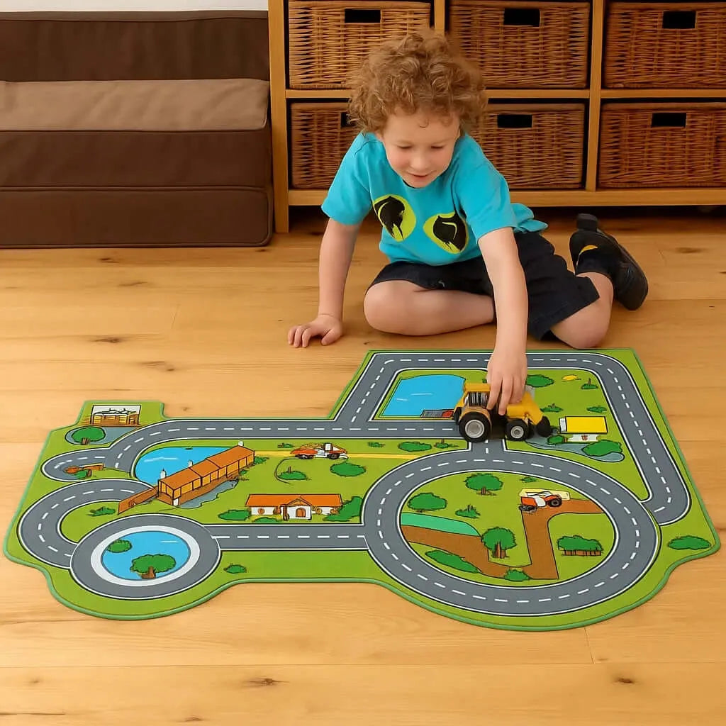 Tractor Farm Playmat-Tractor Farm Playmat