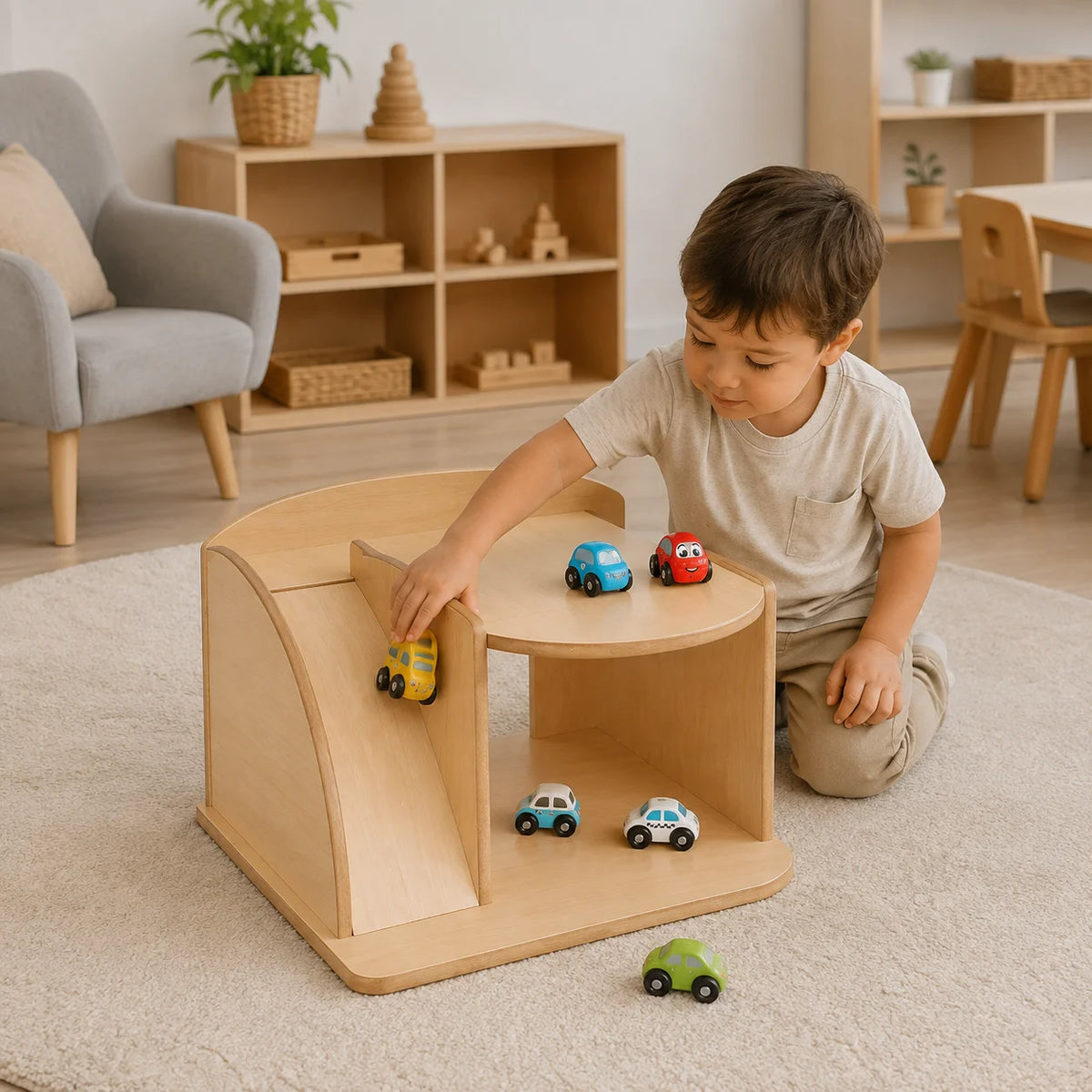 Traditional Wooden Car Garage-Traditional Wooden Car Garage