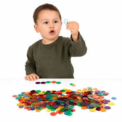 Translucent Colour Counters Set of 1000 – product view 3