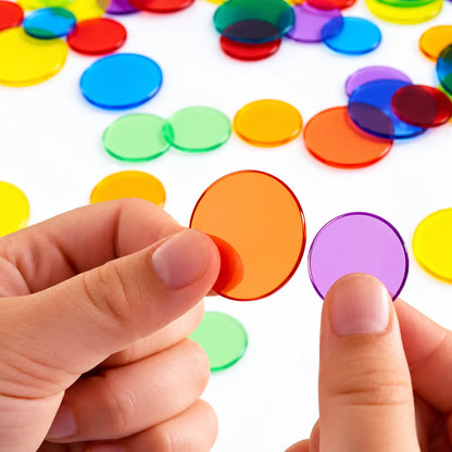 Translucent Colour Counters Set of 1000 – product view 4