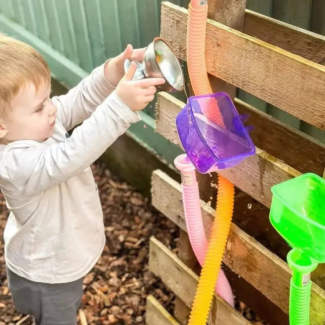 Translucent Colour Funnels Pk6-Translucent Colour Funnels Pk6