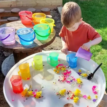 Translucent Colour Jug Set Set of 6-Translucent Colour Jug Set Set of 6
