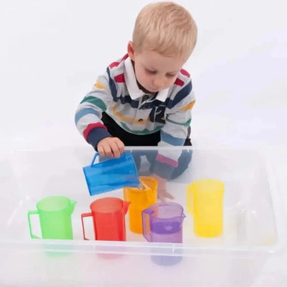 Translucent Colour Jug Set Set of 6-Translucent Colour Jug Set Set of 6