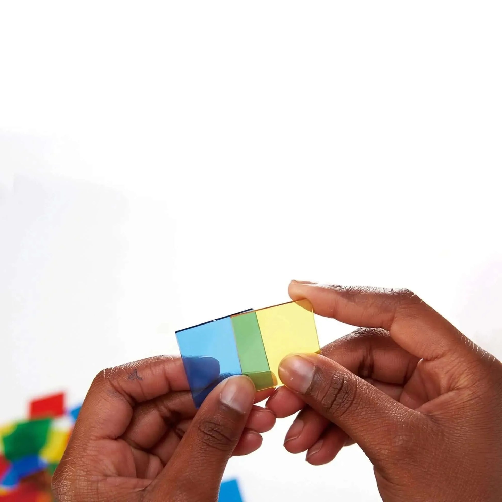 Translucent Colour Squares - Pk300-Translucent Colour Squares - Pk300
