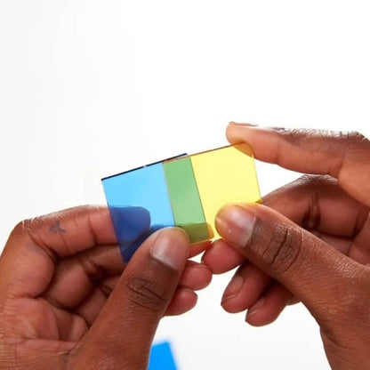 Translucent Colour Squares - Pk300-Translucent Colour Squares - Pk300