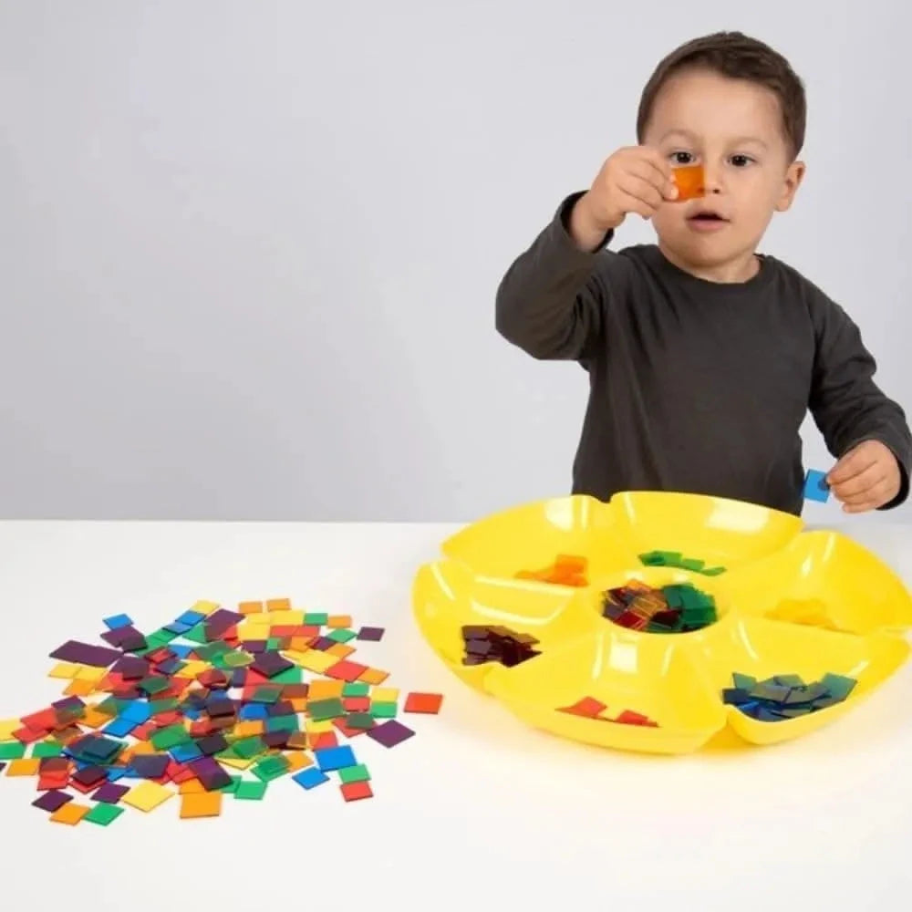 Translucent Colour Squares - Pk300-Translucent Colour Squares - Pk300