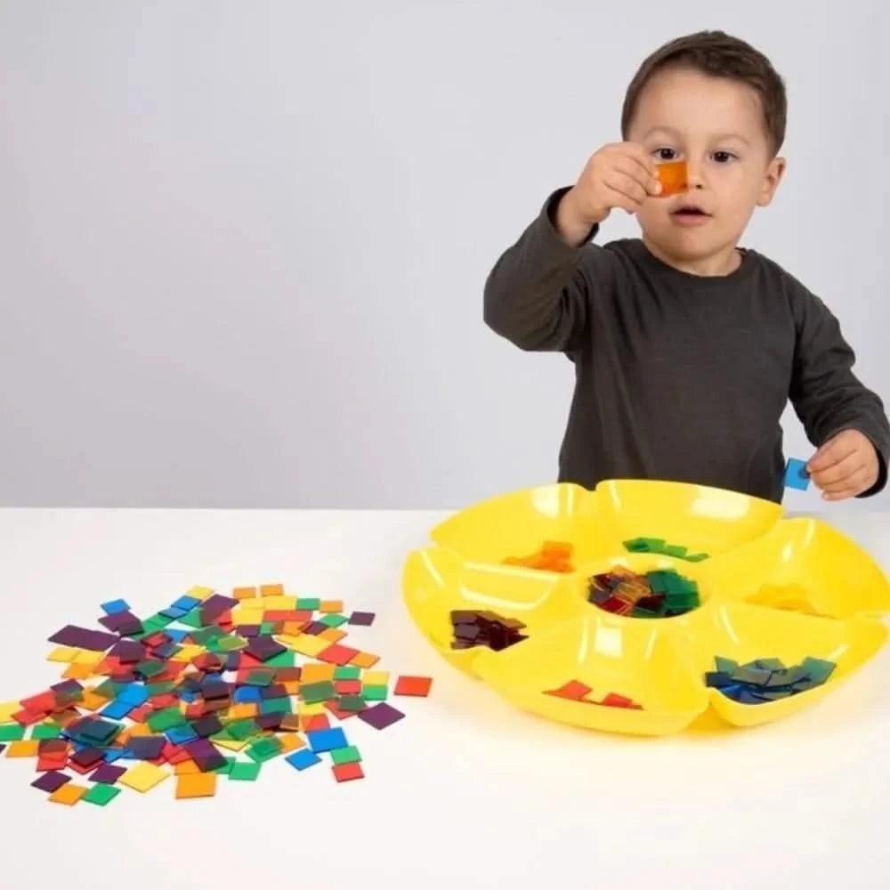 Translucent Colour Squares - Pk300-Translucent Colour Squares - Pk300