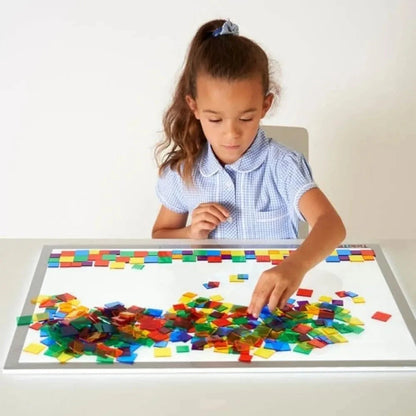 Translucent Colour Squares - Pk300-Translucent Colour Squares - Pk300
