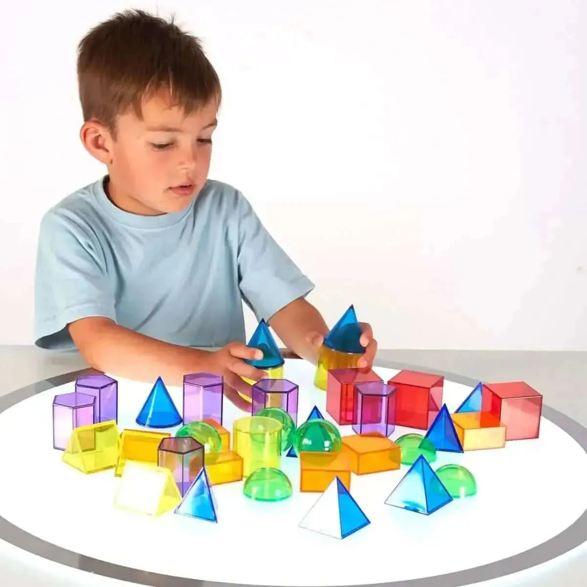 Translucent Geometric Shapes-Translucent Geometric Shapes