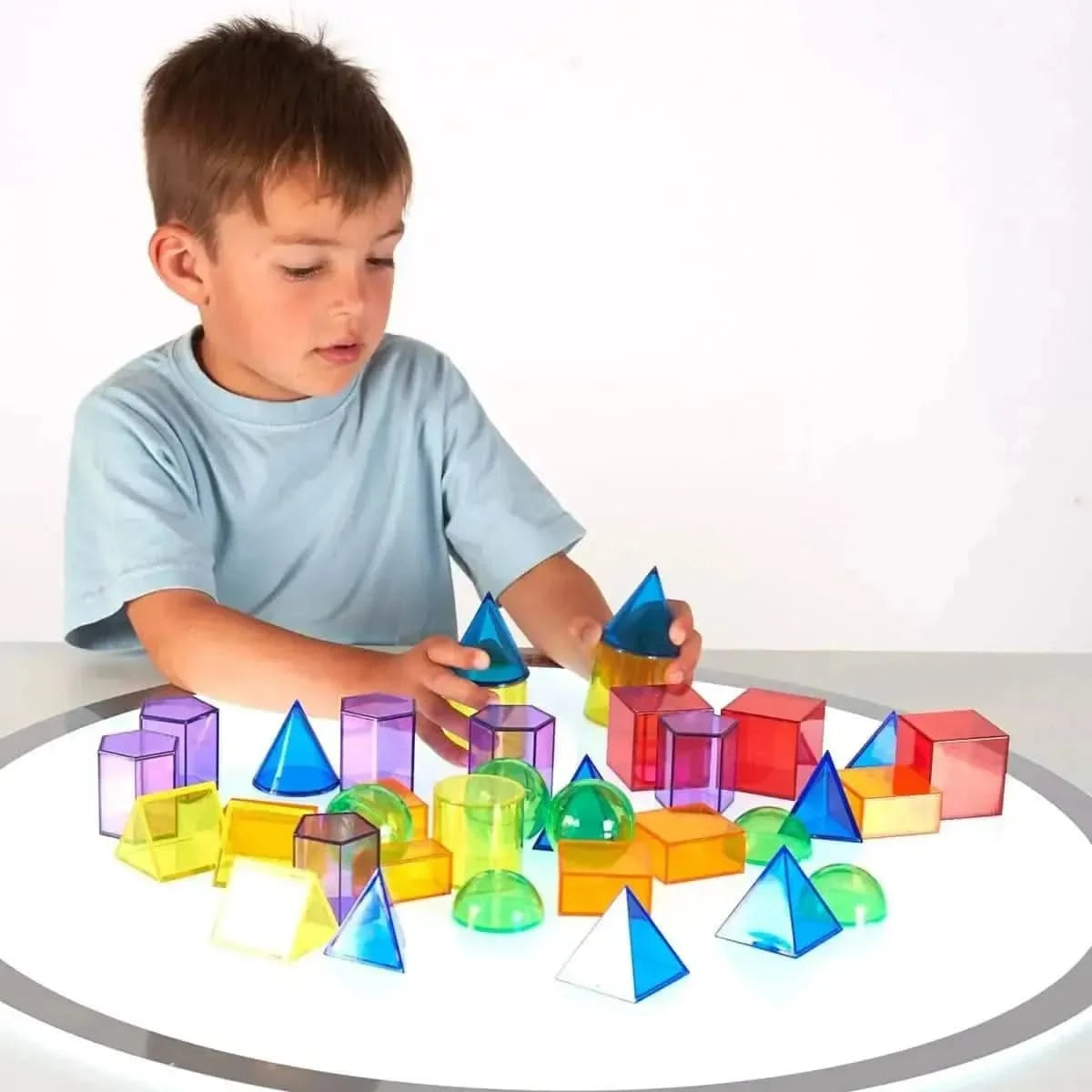 Translucent Geometric Shapes-Translucent Geometric Shapes