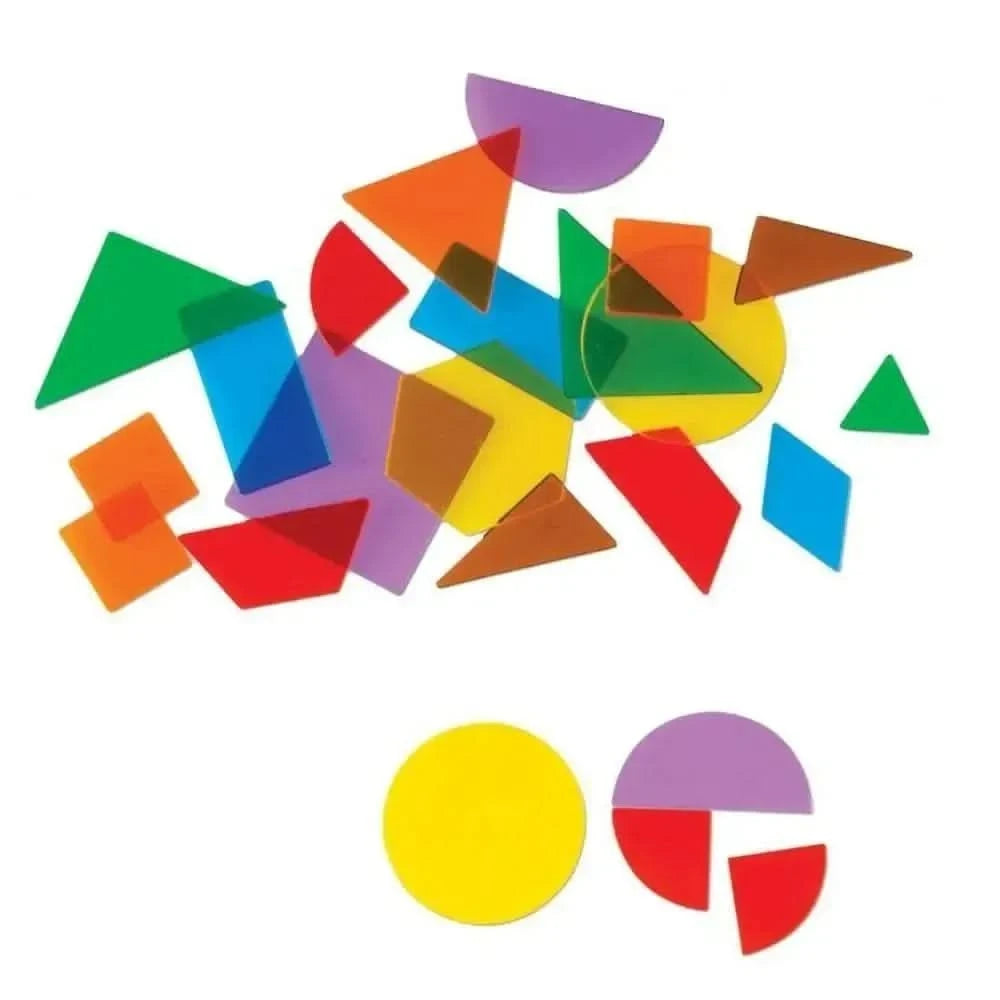 Translucent Geometric Shapes Set of 408-Translucent Geometric Shapes Set of 408