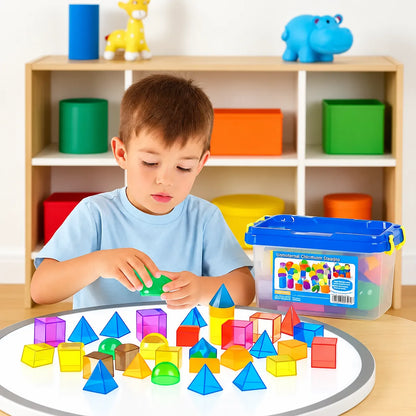 Translucent Geometric Shapes – main product image