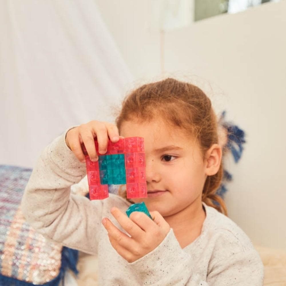 Translucent Linking Cubes - Pk100, The Translucent Linking Cubes are made of high-quality translucent plastic, allowing children to see through them and explore concepts such as light and color. The Translucent Linking Cubes are also durable and easy to clean, making them a great addition to any classroom or home learning environment.The Translucent Linking Cubes are suitable for children of all ages and abilities, allowing them to explore mathematical concepts at their own pace. Younger children can use th