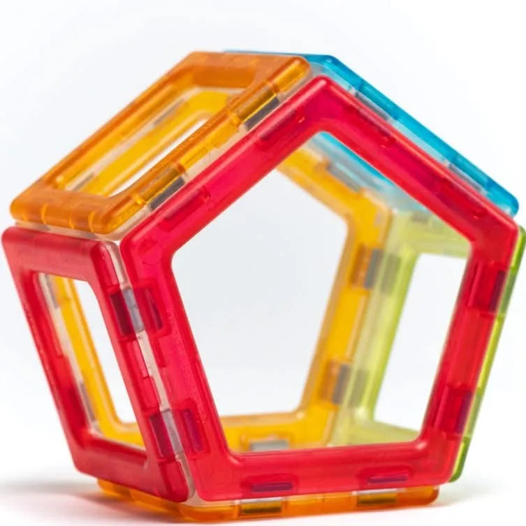 Translucent Magnetic Polydron Exploration Set-Translucent Magnetic Polydron Exploration Set