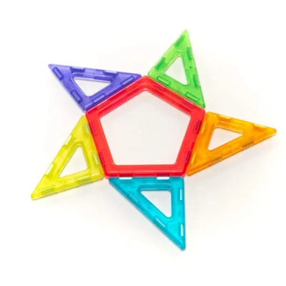 Translucent Magnetic Polydron Exploration Set-Translucent Magnetic Polydron Exploration Set