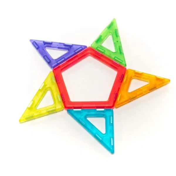 Translucent Magnetic Polydron Exploration Set-Translucent Magnetic Polydron Exploration Set