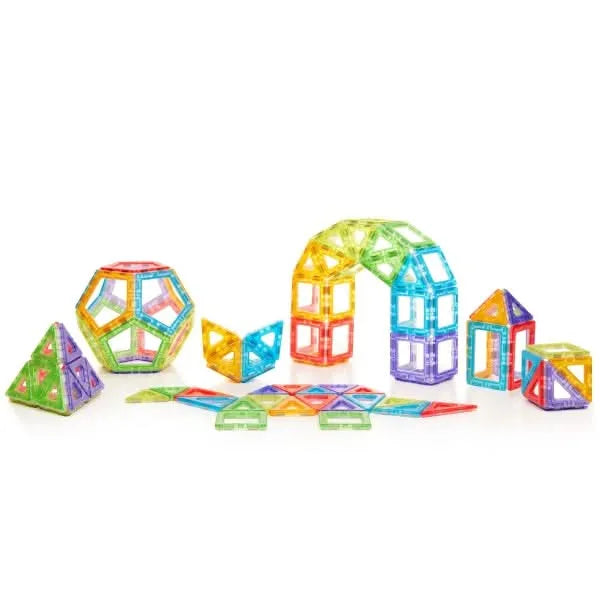 Translucent Magnetic Polydron Exploration Set-Translucent Magnetic Polydron Exploration Set