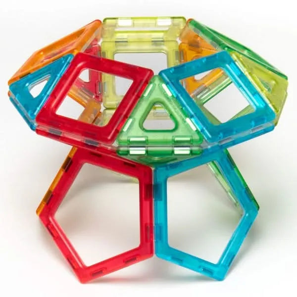 Translucent Magnetic Polydron Exploration Set-Translucent Magnetic Polydron Exploration Set