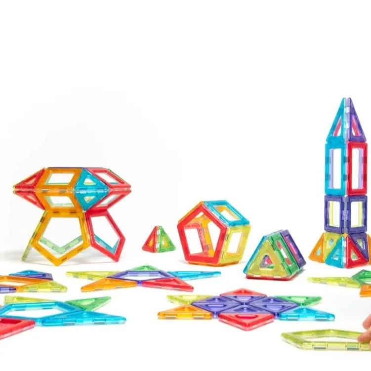 Translucent Magnetic Polydron Exploration Set-Translucent Magnetic Polydron Exploration Set