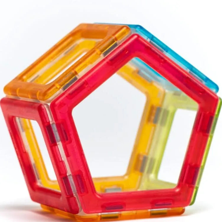 Translucent Magnetic Polydron Exploration Set-Translucent Magnetic Polydron Exploration Set