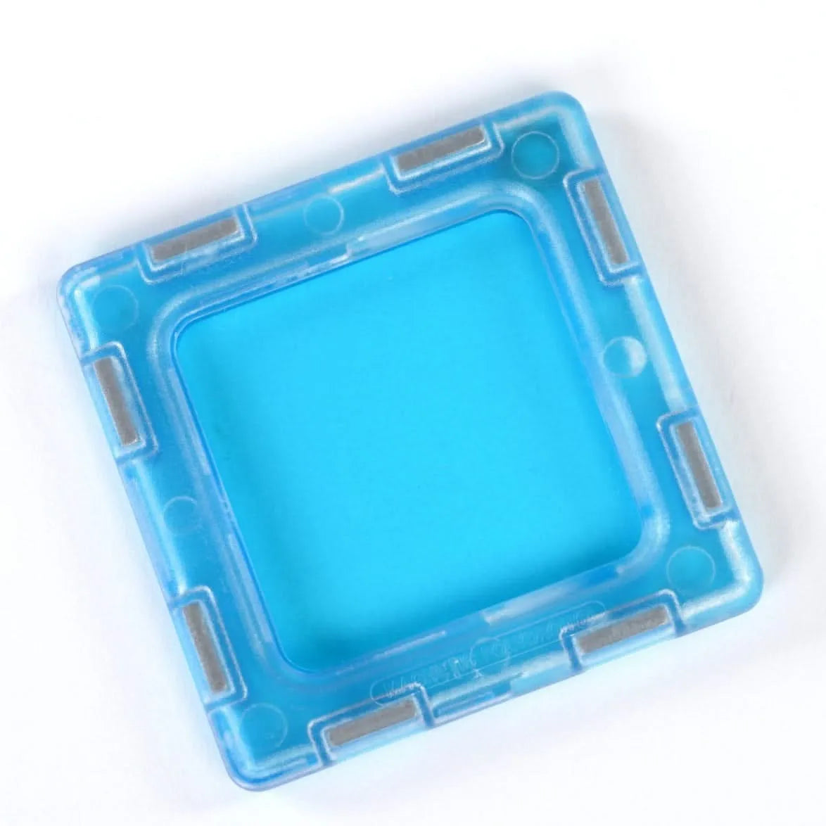 Translucent Solid Magnetic Polydron Essential Shapes Set-Translucent Solid Magnetic Polydron Essential Shapes Set