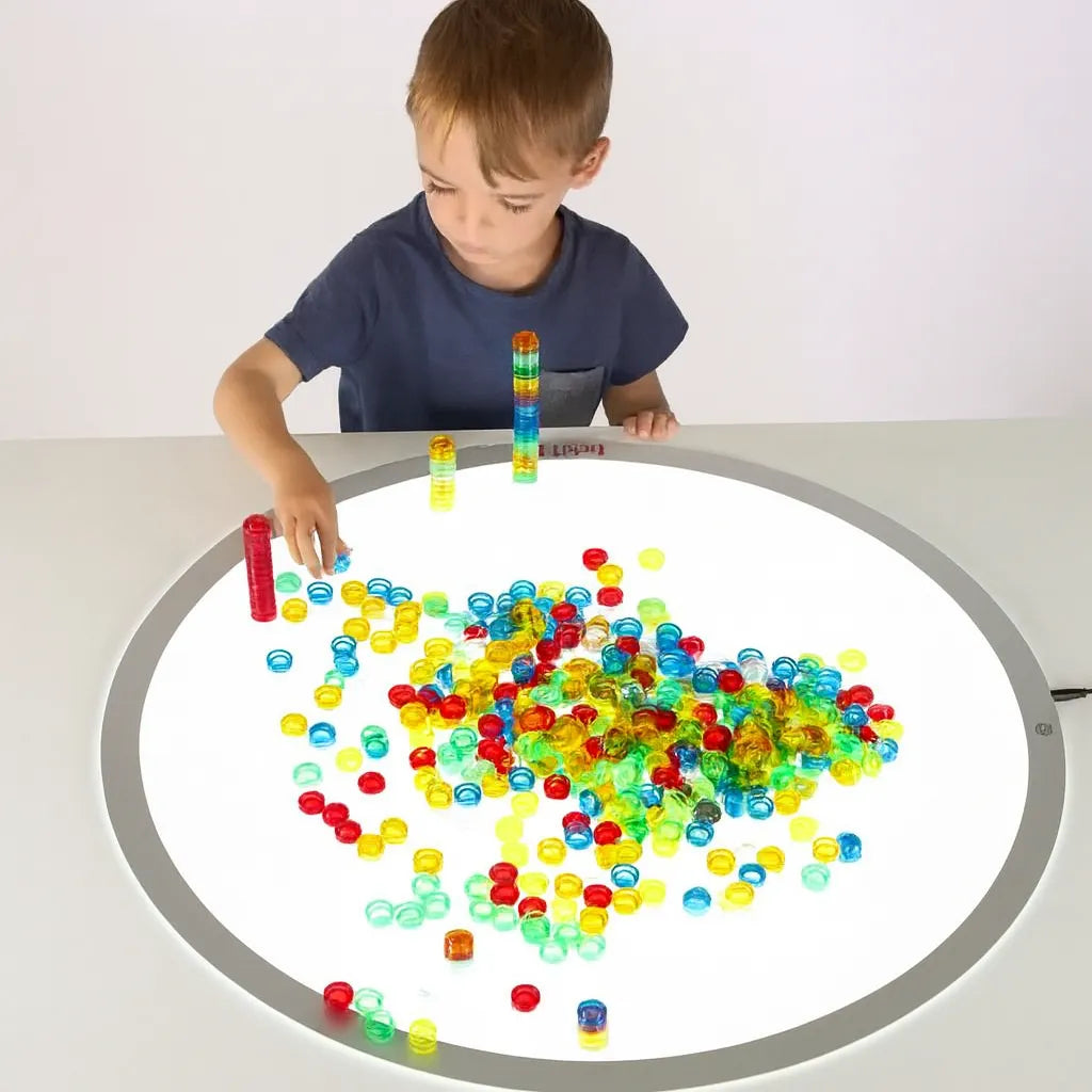 Translucent Stackable Counters 500 Piece-Translucent Stackable Counters 500 Piece