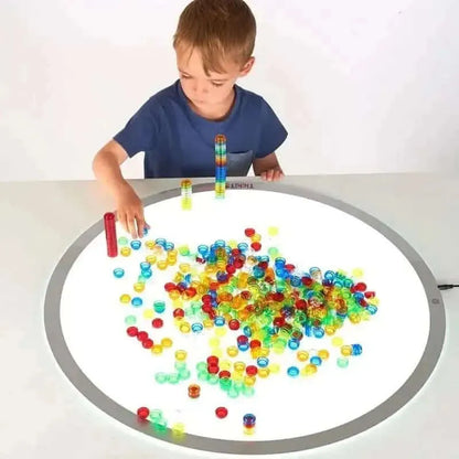 Translucent Stackable Counters 500 Piece-Translucent Stackable Counters 500 Piece