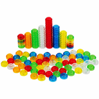 Translucent Stackable Counters 500 Piece – product view 5