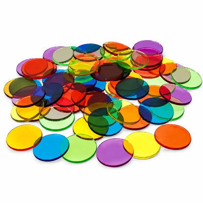 Transparent Counters Set of 250-Transparent Counters Set of 250